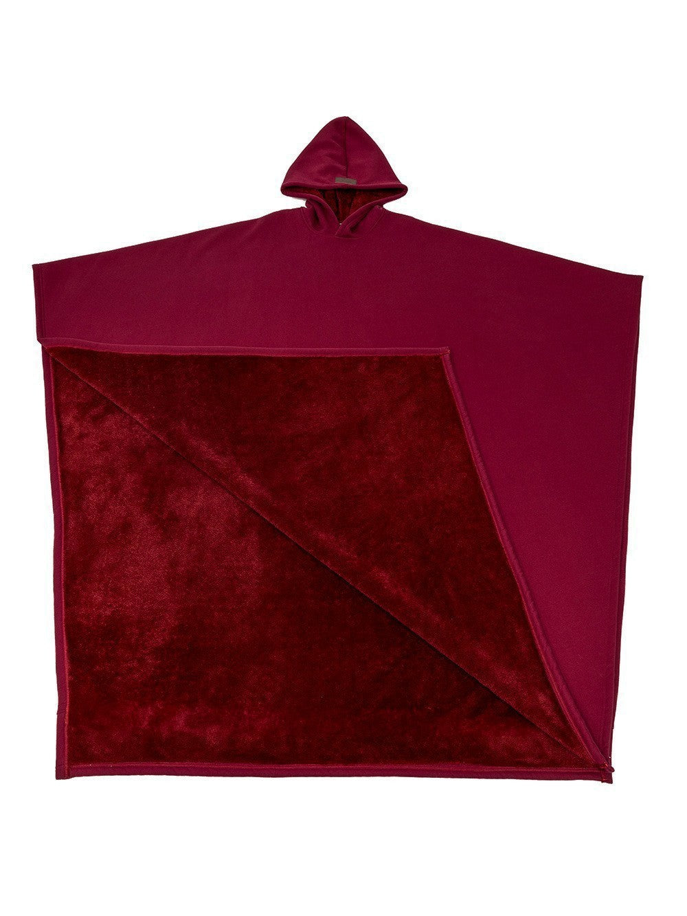 Wearable Woolen Hooded Blanket